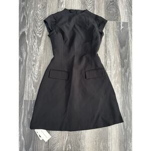 Commense Womens Size Small LBD Black Dress NEW NWT